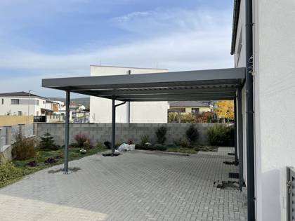 Realizácia Koverta — Bratislava – Záhorská Bystrica — Prístrešok 6 × 6 m