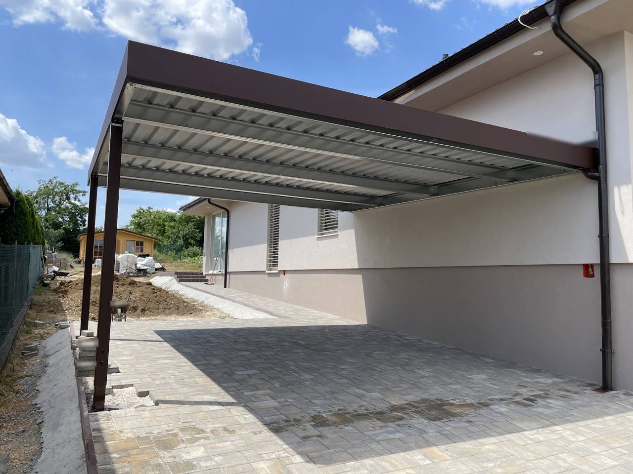 Realizácia Koverta – Dolné Obdokovce, Prístrešok 5,4 × 5,6 m