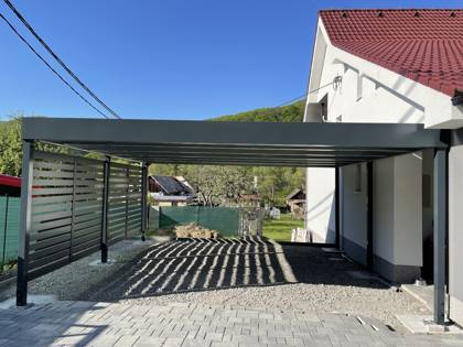 Realizácia Koverta — Hronská Breznica — Prístrešok 6 × 6 m