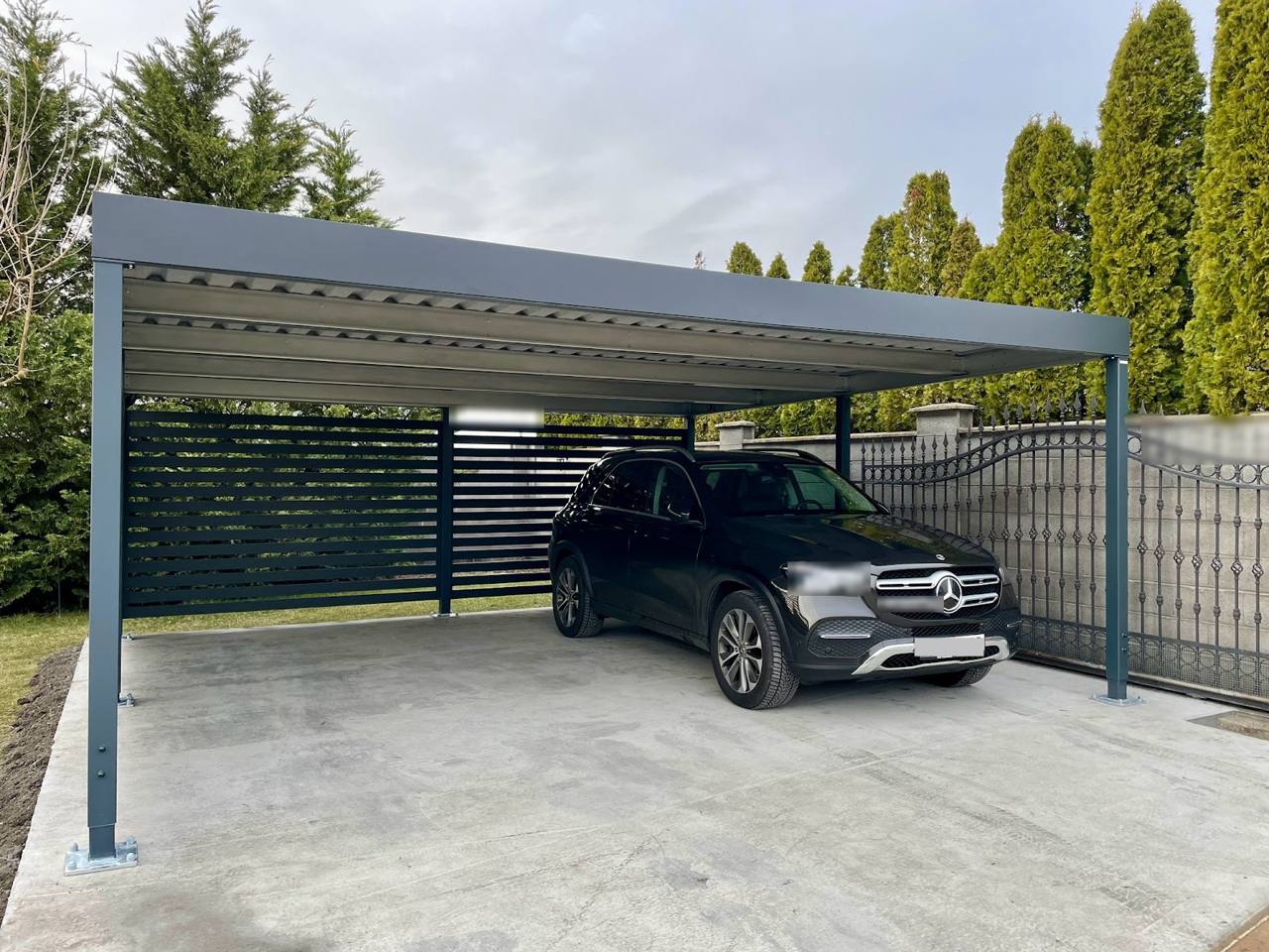 Realizácia Koverta – Jánovce, Prístrešok 6,2 × 6 m