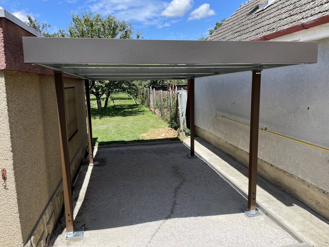 Realizácia Koverta – Kočovce, Prístrešok 3,2 × 6 m
