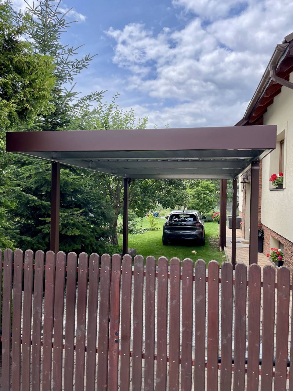 Realizácia Koverta – Liptovský Mikuláš, Prístrešok 5,8 × 6 m
