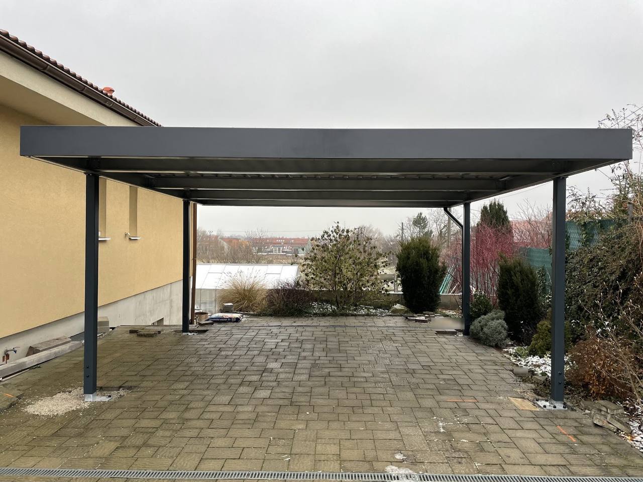 Realizácia Koverta – Marianka, Prístrešok 5,2 × 6 m