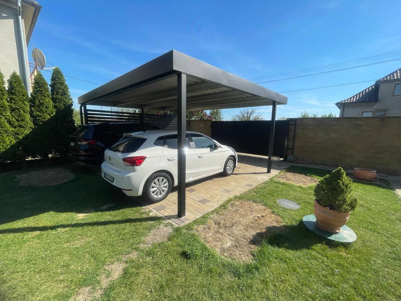 Realizácia Koverta – Podolie, Prístrešok 6,2 × 5,2 m