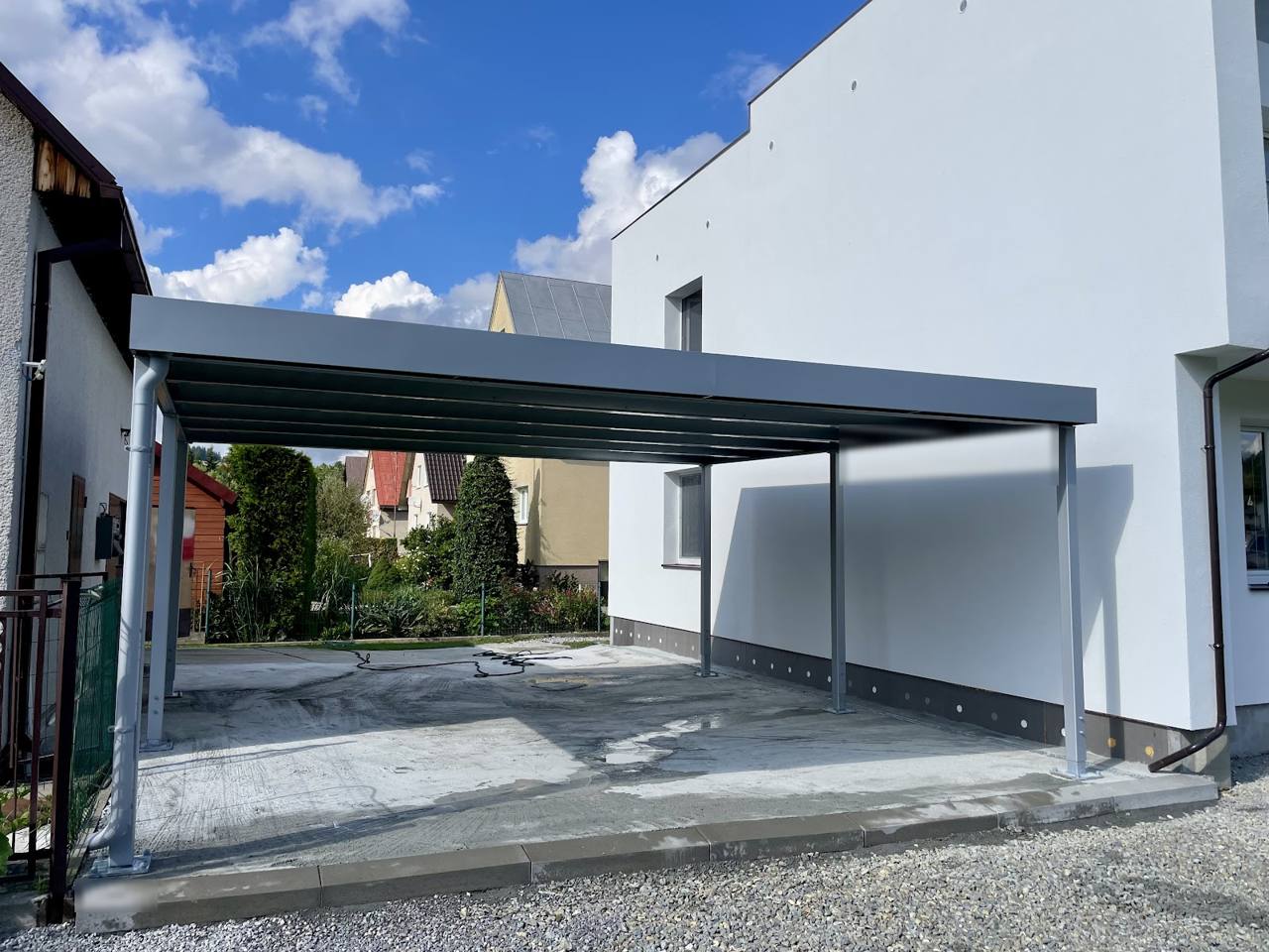 Realizácia Koverta 6,2 × 6 m, Podvysoká