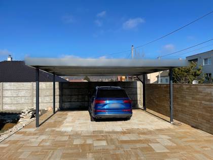 Realizácia Koverta — Pohranice — Prístrešok 6 × 6 m