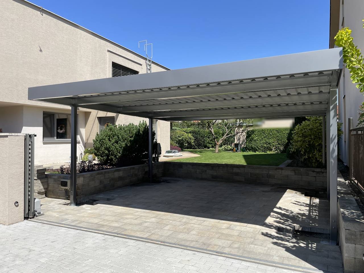Realizácia Koverta – Šaľa, Prístrešok 3,8 × 5,2 m