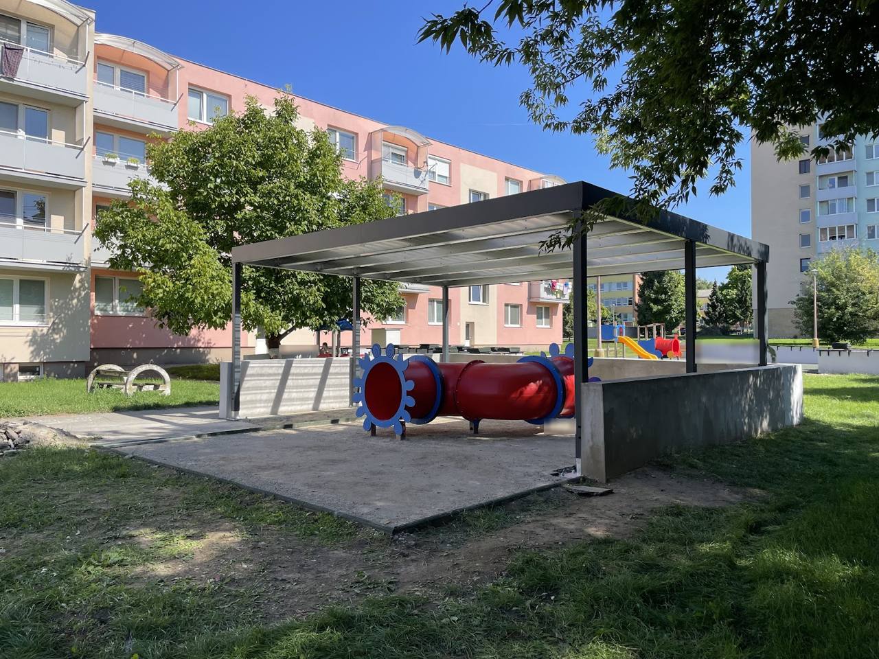 Realizácia Koverta – Skalica, Prístrešok 6,6 × 5,2 m