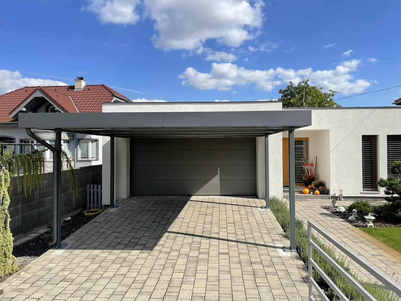 Realizácia Koverta – Veľké Úľany, Prístrešok 5,1 × 5,6 m