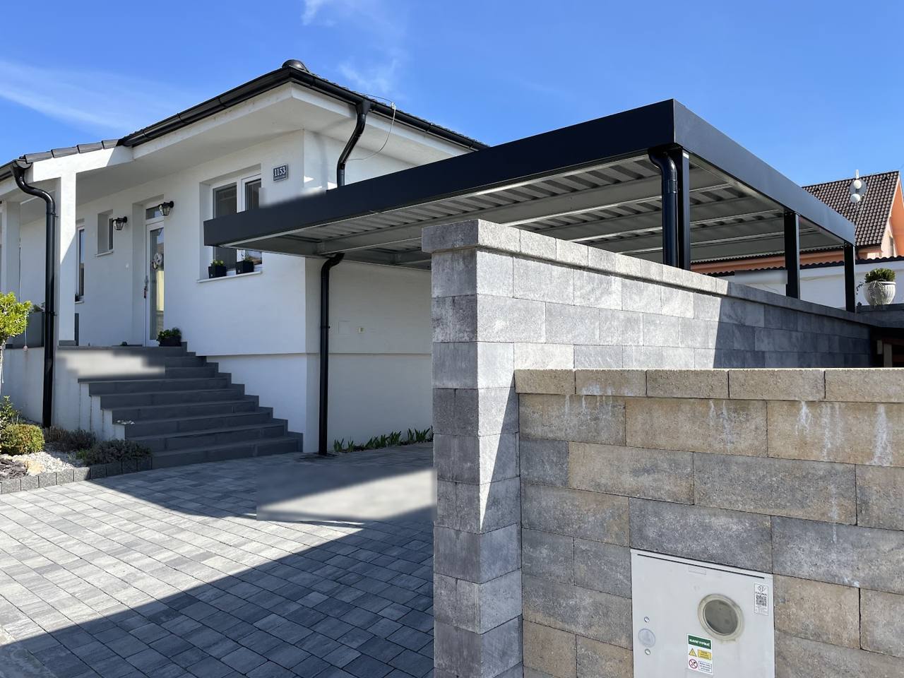 Realizácia Koverta – Veľký Lapáš, Prístrešok 5,1 × 6 m