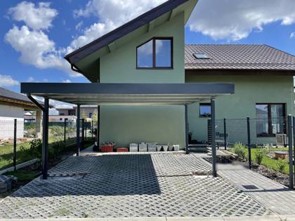 Realizácia Koverta — Veľký Slavkov — Prístrešok 5,2 × 5,2 m